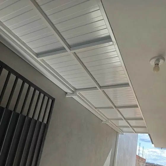 Cobertura de Telha Metálica Forro - Toldos São Paulo