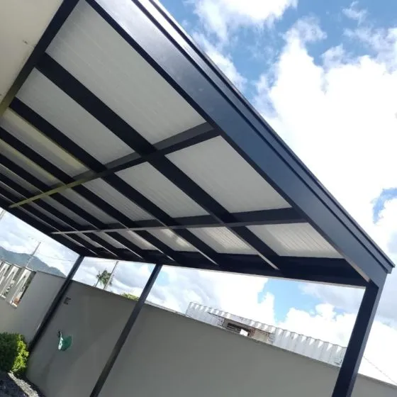 Pergotelha em São Paulo SP — Cobertura com estrutura metálica reforçada