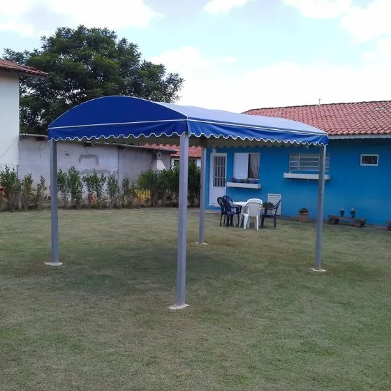 Reforma de Toldos e Coberturas em São Paulo SP — Cobertura em quintal residencial coberto