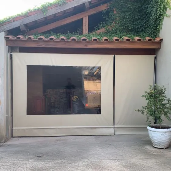Toldo Cortina — Fechamento Vertical - Toldos São Paulo